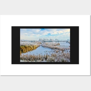 Winter at Rutland Water Nature Reserve Posters and Art